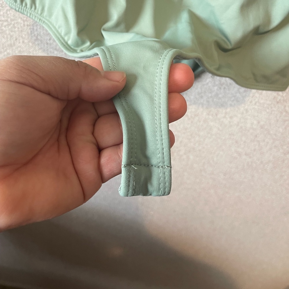 Blue Rain Sage Green Bodysuit - Picture 2 of 7